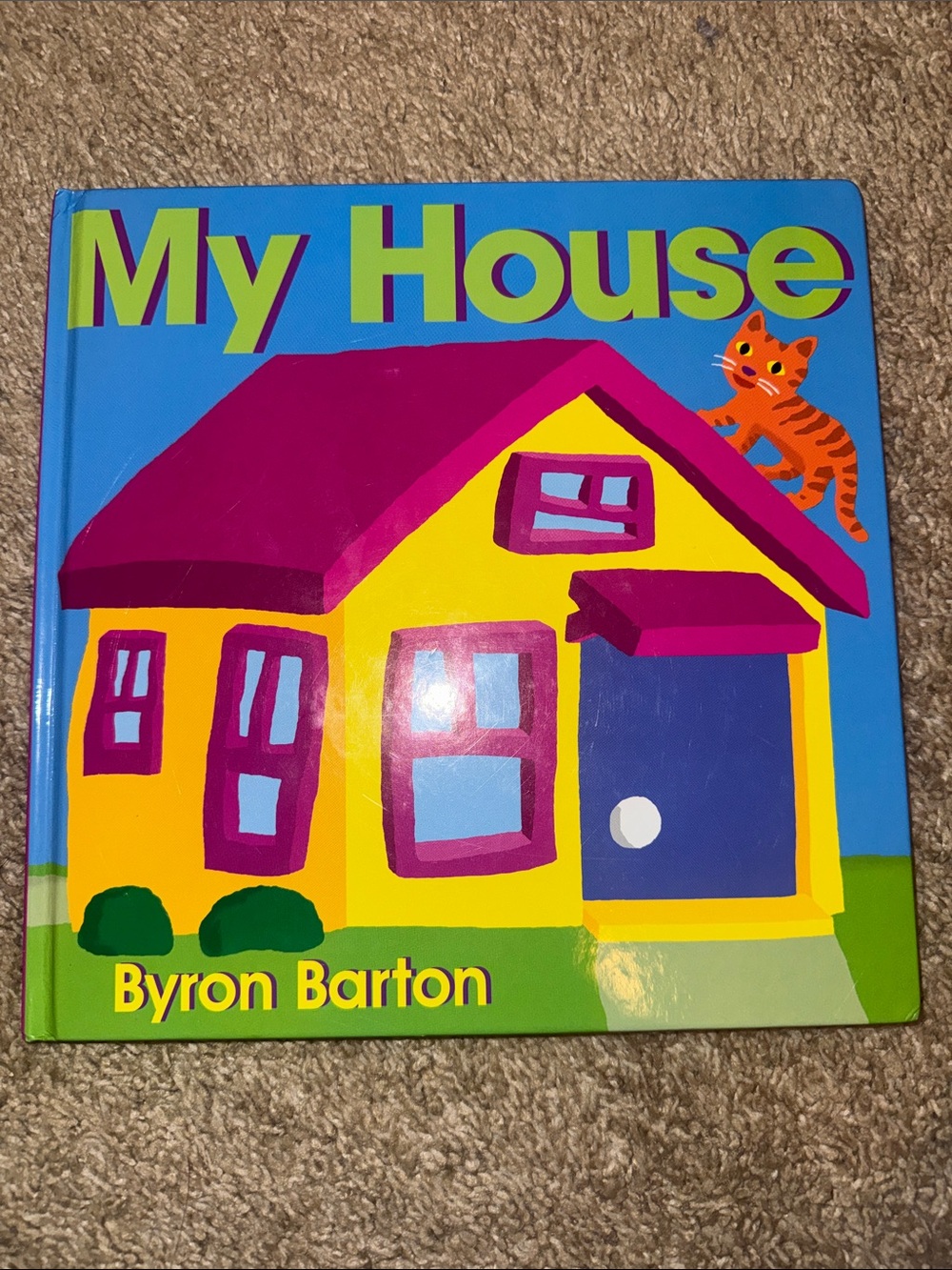 My House by Byron Barton -Children's Book